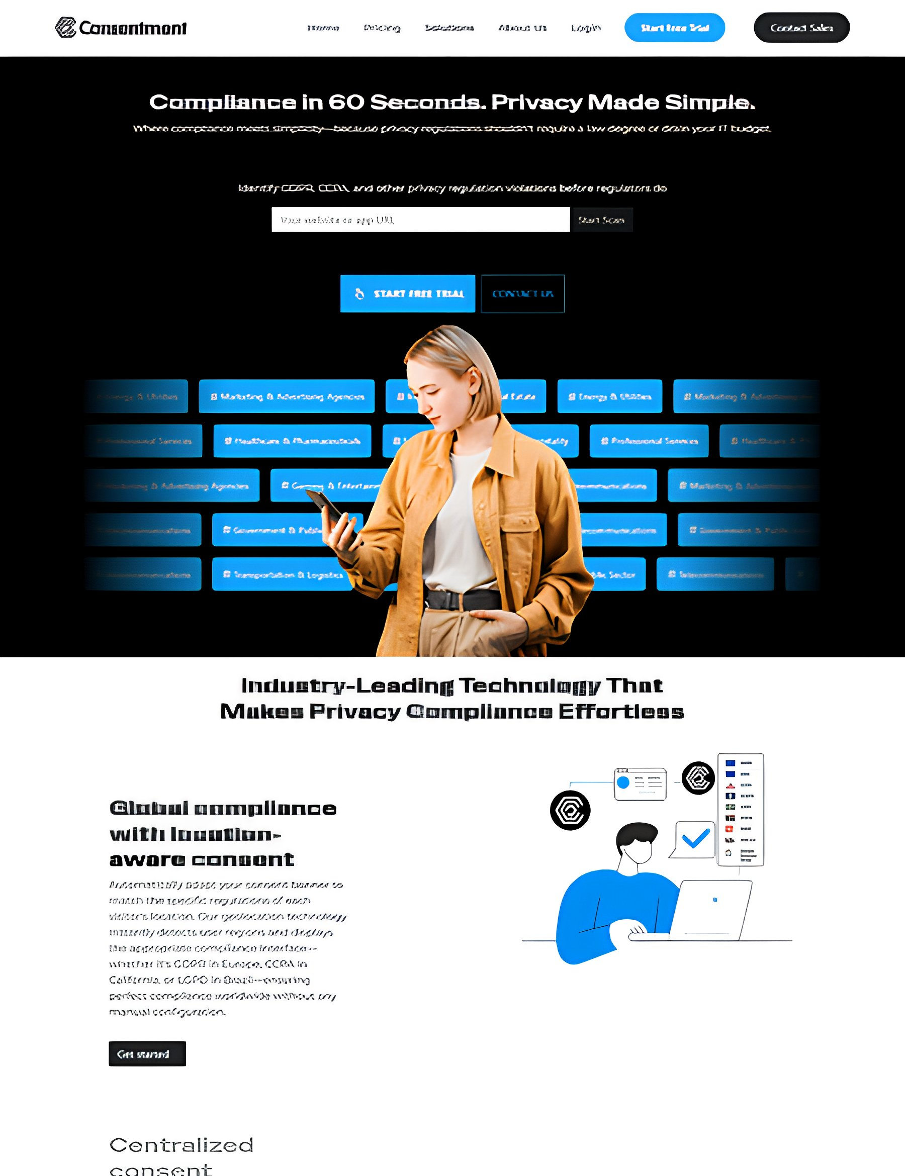 Consentment - React web app by Hamayoun Babar